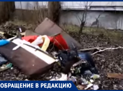 Процветает и воняет: жуткую помойку устроили под окнами дома в Воронеже 