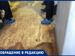 Неопрятным видом встречает пациентов поликлиника под Воронежем 