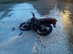 ДТП в Воронежской области: «Лада Калина» столкнулась с мотоциклом