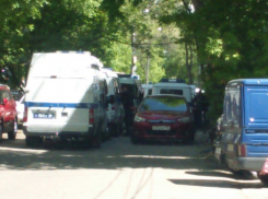 Силовики заблокировали центр Воронежа из-за попытки ограбления банка 
