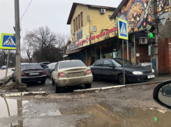 Недоступный пешеходный переход заметили в Воронеже