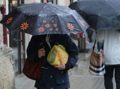 Ливень с ветром обрушился на Воронеж
