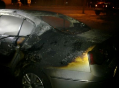 В Воронеже сгорел «Фольксваген Пассат»