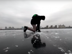Волшебную красоту ледяного водохранилища без снега показали на видео в Воронеже 