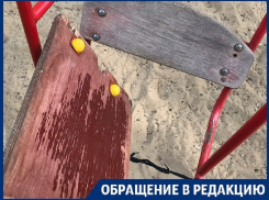 Кошмары детской площадки под Воронежем наглядно показали на фото 