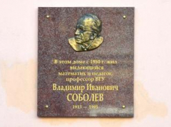 В Воронеже торжественно открыли памятную доску ученому-математику 