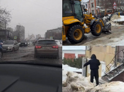 Ни пройти, ни проехать: воронежцы снимают последствия погодного коллапса