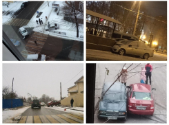 Абсурдные ДТП заполонили улицы Воронежа 