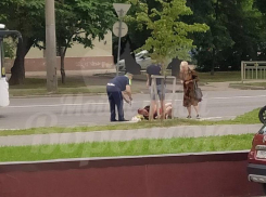 Маршрутка сбила пешехода в Воронеже