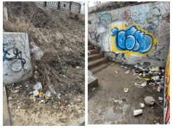 Ужасную картину обнажила весна в центре Воронежа