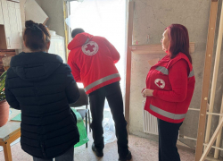 Красный Крест продолжает оказывать помощь пострадавшим от атаки БПЛА в Воронеже