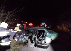 В Воронеже ребенка отправили в больницу после выезда ВАЗа на встречку