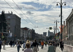 В центре Воронежа прервали празднование Дня города