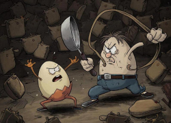 Яйца и брюки объединились для противостояния с кошельками воронежцев