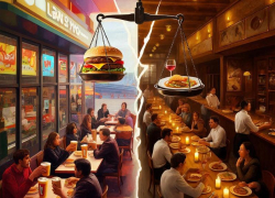 Кафе против фастфудов: почему воронежцы пересаживаются с одного на другое? 