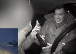 «Зубная фея»: веселый водитель блеснул вставной челюстью в полицейском авто под Воронежем 