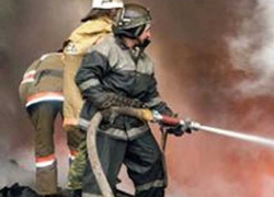  В Воронежской области поздно вечером загорелся  комбайн