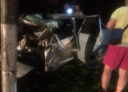 Последствия ДТП на перекрестке показали на фото в Воронежской области