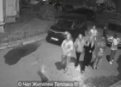 Юные разбойники закидали камеру видеонаблюдения в Воронеже