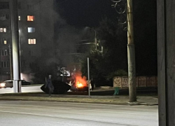 Стали известны подробности возгорания авто в Воронеже 