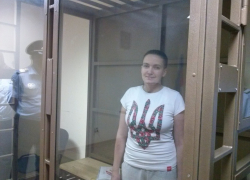 Надежда Савченко сожалеет, что не смогла поднять бокал в День независимости Украины