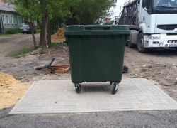 Современные мусорные контейнеры появились в одном из районов Воронежа