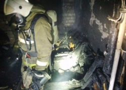 На ночном пожаре в Советском районе Воронежа были эвакуированы 10 человек