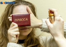 Журналиста залили газовым баллончиком во время съемки сюжета в Воронеже 