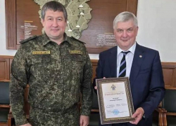 Губернатор Воронежской области получил благодарность от главы СК России Александра Бастрыкина