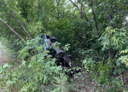 Иномарка насмерть сбила пенсионера и улетела в кювет под Воронежем