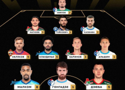 Сразу 4 игрока воронежского «Факела» попали в символическую сборную 25-тура РПЛ