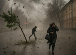 О ветре, способном раскачивать стволы деревьев, предупредили воронежцев 