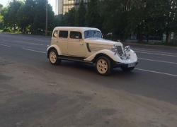 Русский Ford с почти столетней историей сняли на дороге в Воронеже