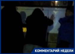 Мэрия Воронежа прокомментировала видео, на котором пассажиры толкают «Пазик»