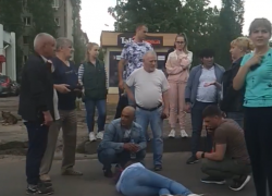 Опубликовано видео с места ДТП со сбитой школьницей в Воронеже