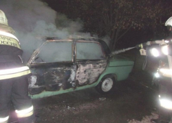 Массовое возгорание машин произошло ночью в Воронеже