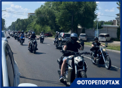 Как прошел мотопробег в честь Дня России, показали на фото в Воронеже 