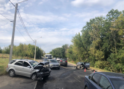 Момент смертельного ДТП сняли от первого лица в Воронеже