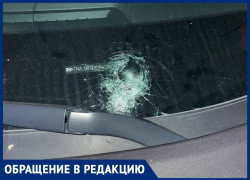 Анонимус терроризирует воронежцев, скидывая камни на их машины