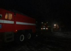 В Воронеже полыхал корпус ВГТУ