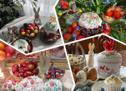 Красотой своих пасхальных столов поделились жители Воронежа 