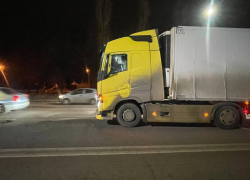Пьяный водитель фуры спровоцировал ДТП в Воронеже 