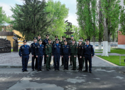 Воронежские курсанты завоевали первое место на Кубке ВС РФ по военному многоборью