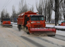 Сколько снега вывезли воронежские коммунальщики с улиц города