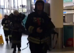 Опубликовано видео эвакуации ТЦ в Воронеже