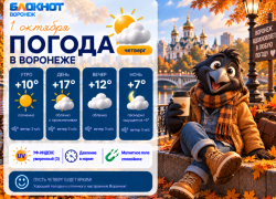 Облачная осень: прогноз погоды в Воронеже