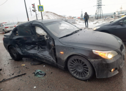 Опубликованы фото с места ДТП с двумя иномарками на воронежской окружной 