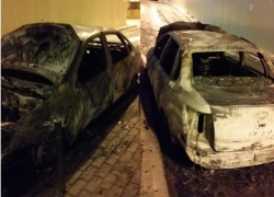 Что осталось от автомобиля профессора ВГУ после поджога показали в Воронеже