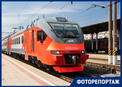 Инновационный электропоезд с обеззараженным воздухом презентовали в Воронеже