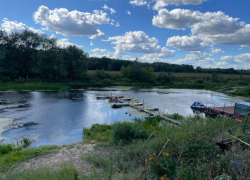 Стартовала расчистка устья реки Осередь за 25 млн рублей в Воронежской области